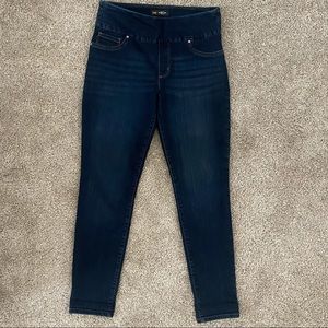 Lee Mid Rise Dark Blue Jeans